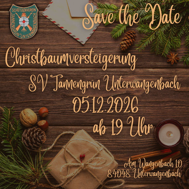Christbaumversteigerung